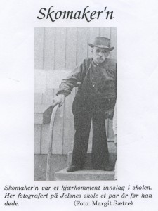 Johan Sætre som gammel