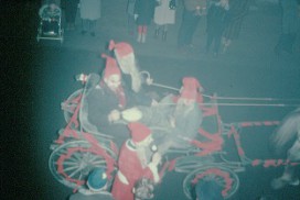 Julegateåpning på Greåker i 1965