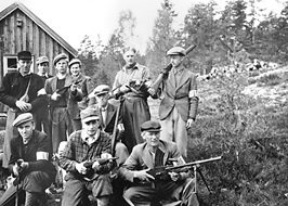 Karer fra motstandsbevegelsen på Plommen