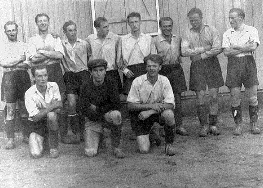 Tune idrettslags fotballgruppe 1948.
